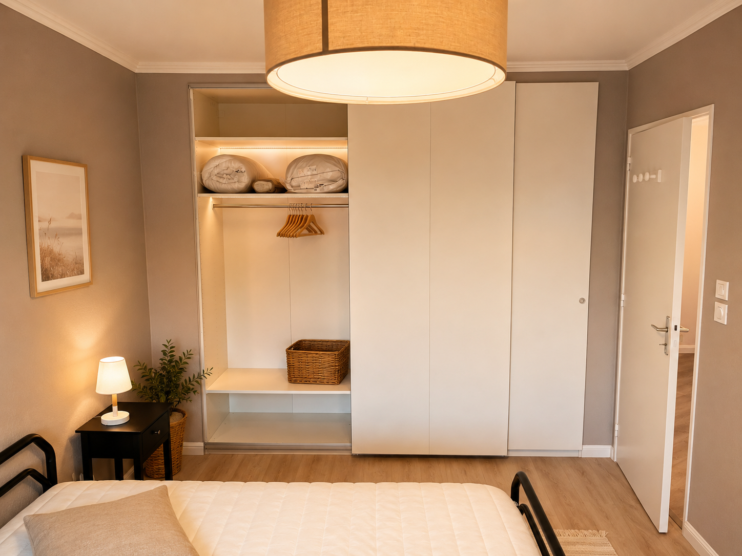 Studio meublé, espace complémentaire